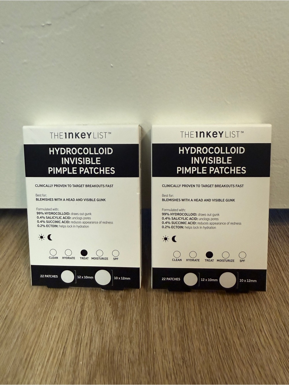 Brand New The INKEY List Hydrocolloid Invisible Pimple Patches